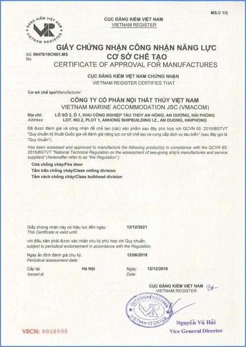 Vietnam Register (VR)